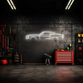 Mustang GT500KR 1967 Neon Silhouette