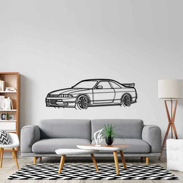 R33 Skyline GTR Angle Silhouette