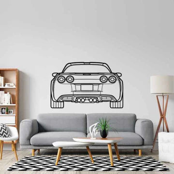 C6 ZR1 Back Silhouette