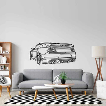 Mustang GT 2020 Angle Silhouette