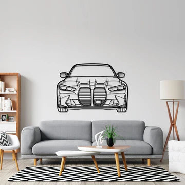 G80 M3 Front Silhouette
