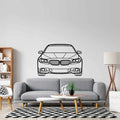 Bmw F10 2014 Front Silhouette