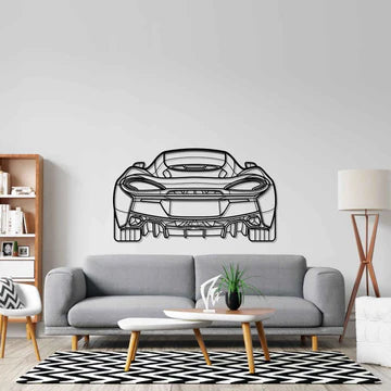 570GT Back Silhouette
