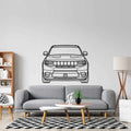 Grand Cherokee SRT 2020 Front Silhouette
