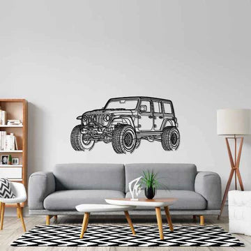 Wrangler Unlimited Angle Silhouette