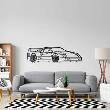 F40 Angle Silhouette