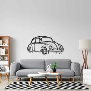 Beetle 1970 Angle Silhouette