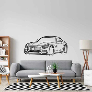 AMG GT C Angle Silhouette