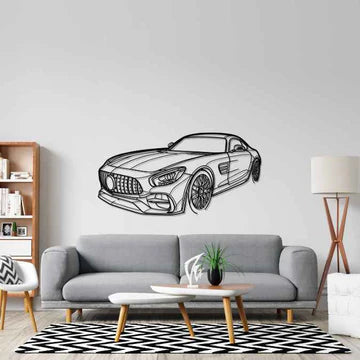 AMG GT 2017 Angle Silhouette