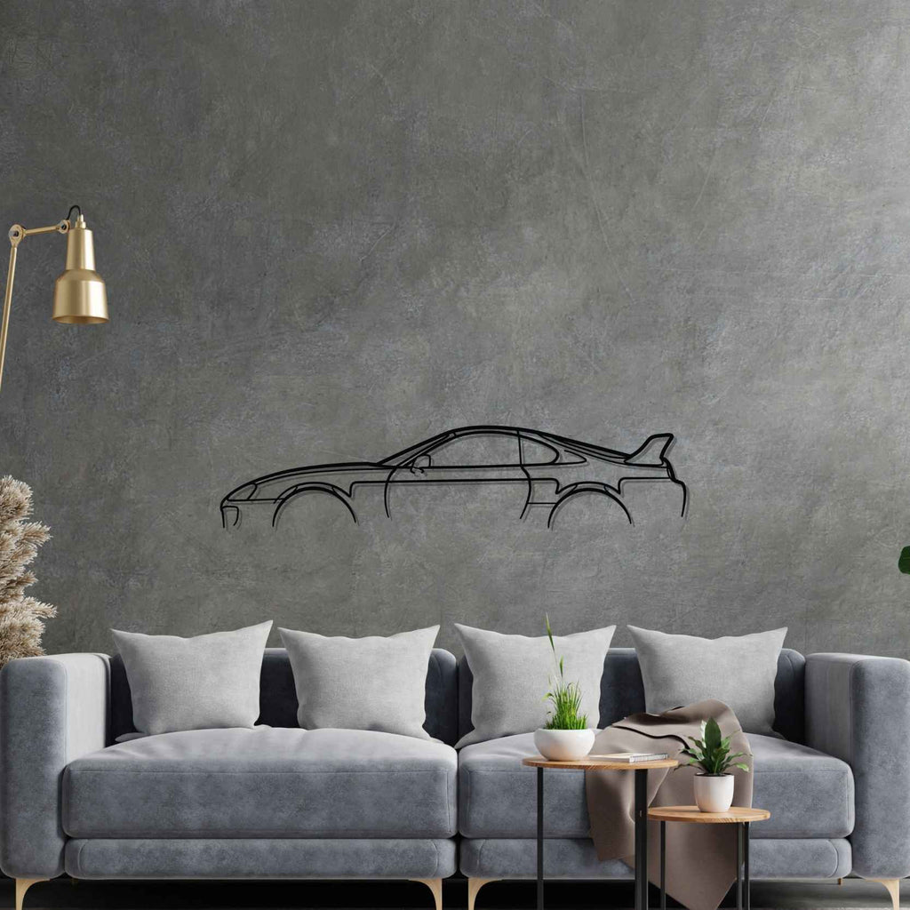 Supra Mk4 Classic Silhouette Wall Art