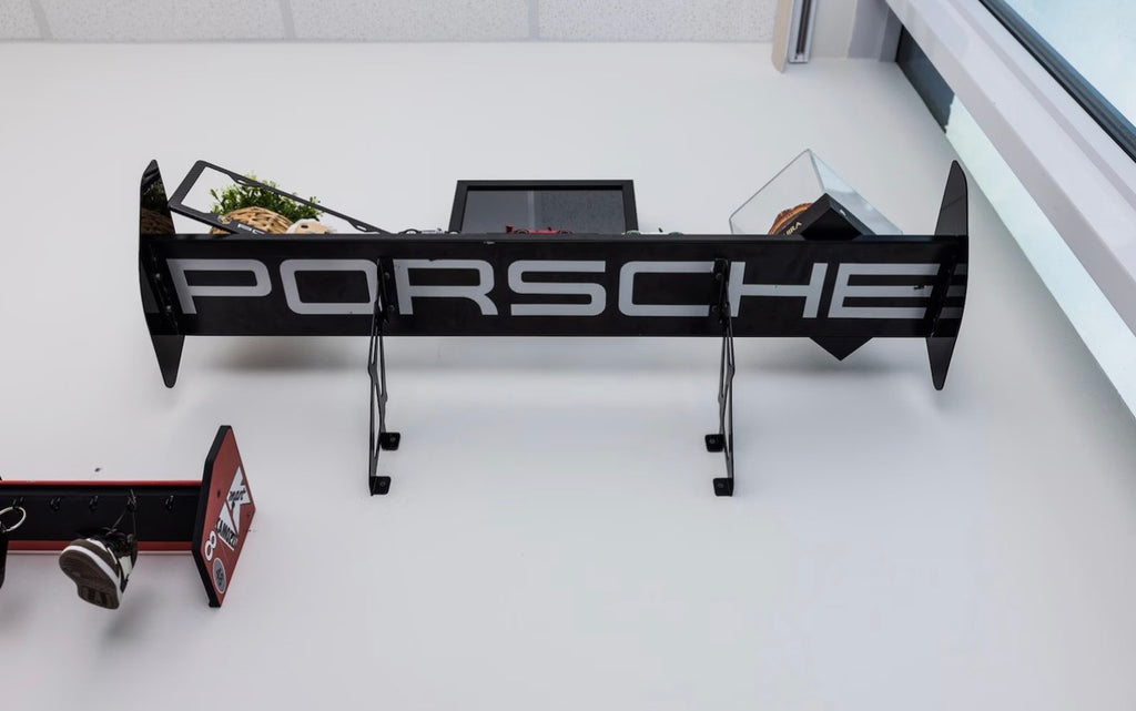 Porsche shelf