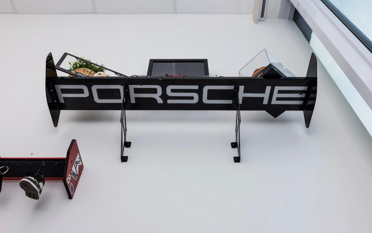 Porsche shelf