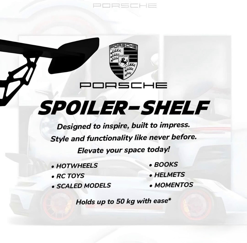 Porsche shelf