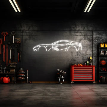 812 Superfast Neon Silhouette