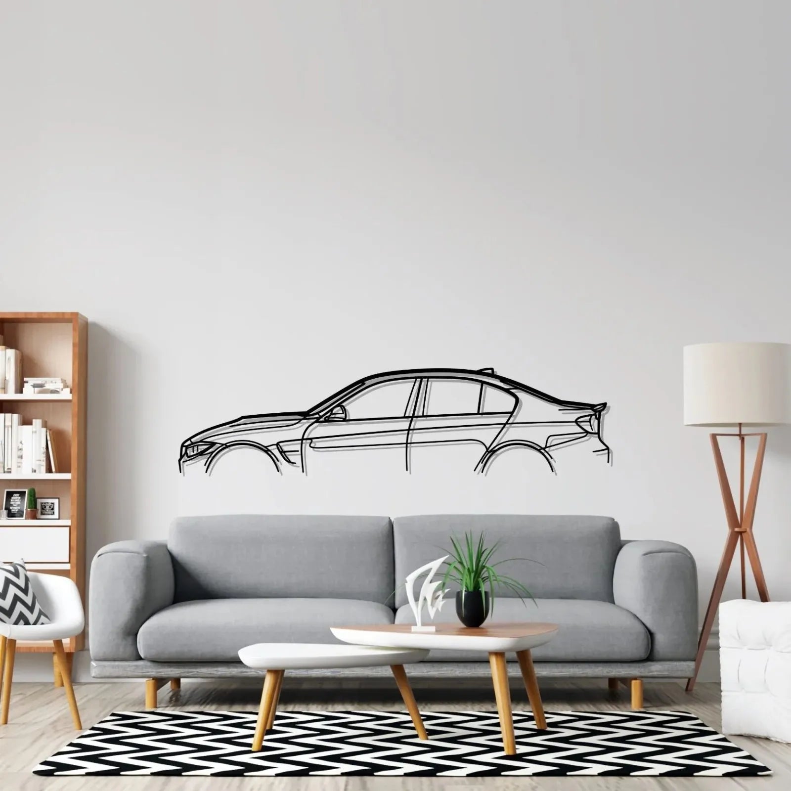 M3 F80 Classic Silhouette Wall Art