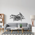 Hyper motard 950 RVE Silhouette Wall Art