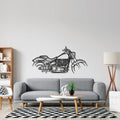 Fat Boy Silhouette Wall Art