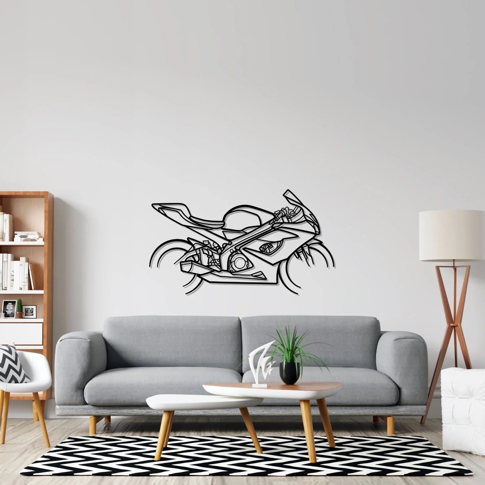 GSX-R 1000 Silhouette Wall Art