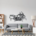 R1200 GS Adventure Silhouette Wall Art