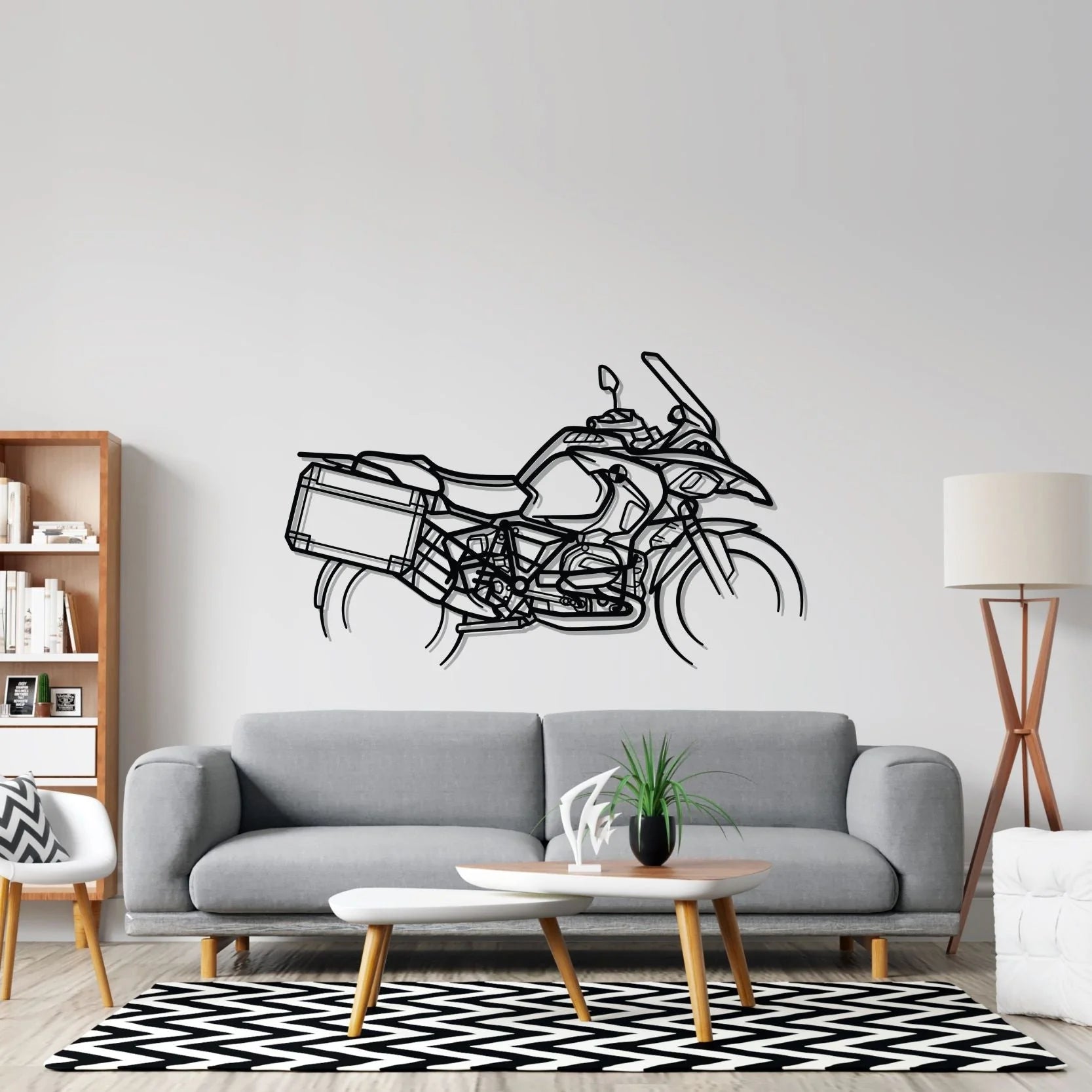 R1200 GS Adventure Silhouette Wall Art