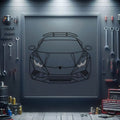 lamborghini svj front neon light
