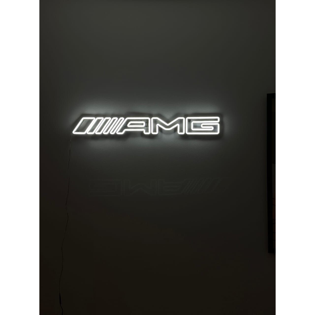 AMG Logo Aclyric Neon Light