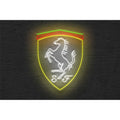 Ferrari Logo aclyric Neon Light