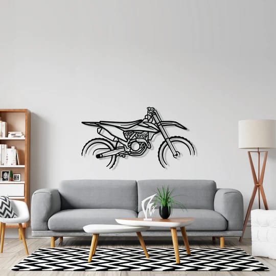 250 SX-F Silhouette Wall Art