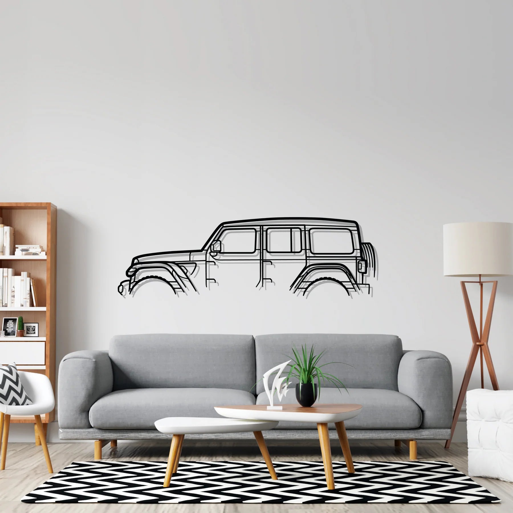 Wrangler Classic Silhouette Wall Art